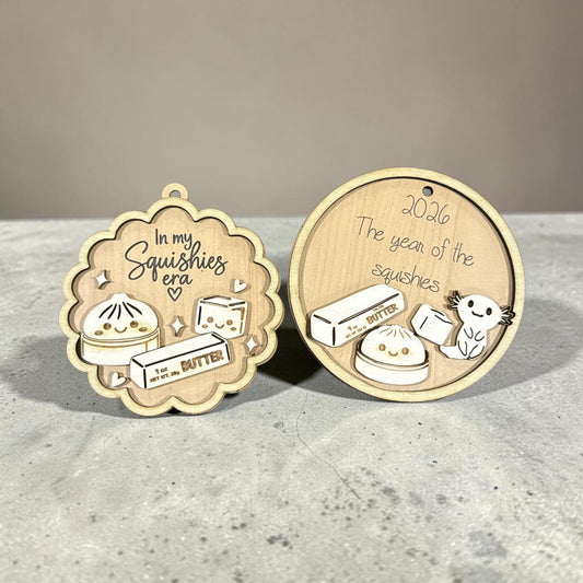 DIY Squishy Era Ornament, Fun Ornament