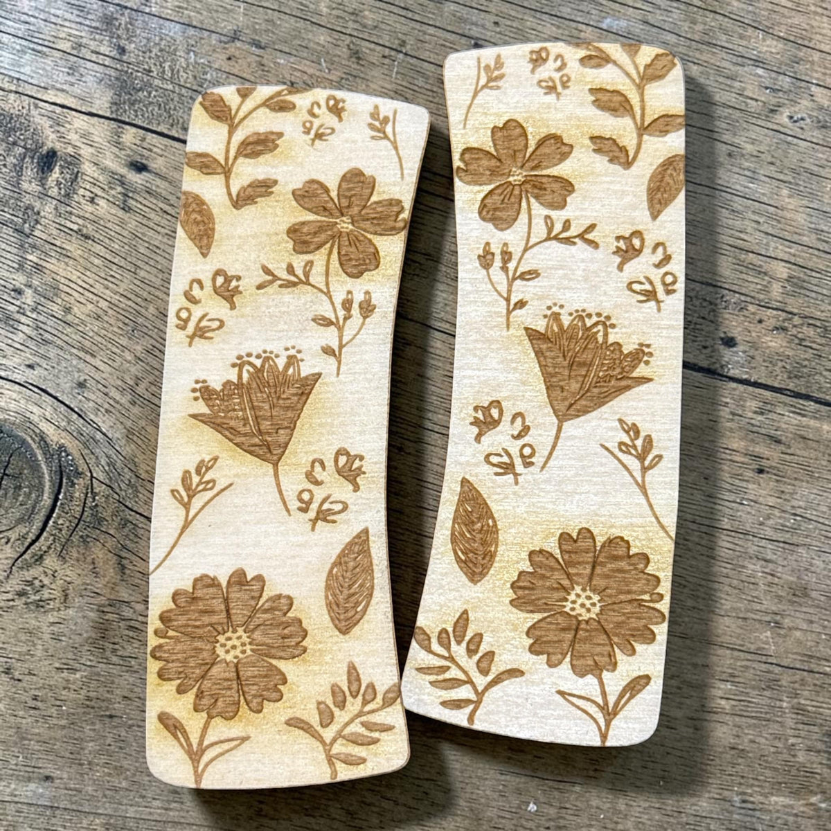 DIY Flowers Hair Clip, Unfinished