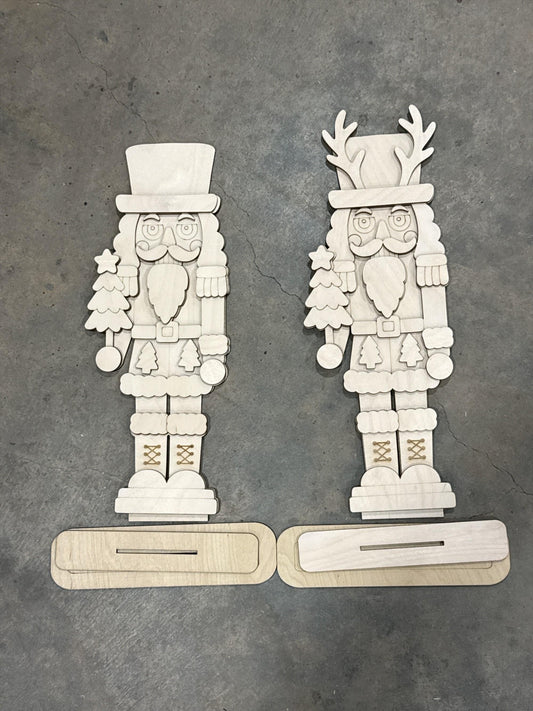 DIY 3-D Standing Nutcrackers, Holiday Nutcracker