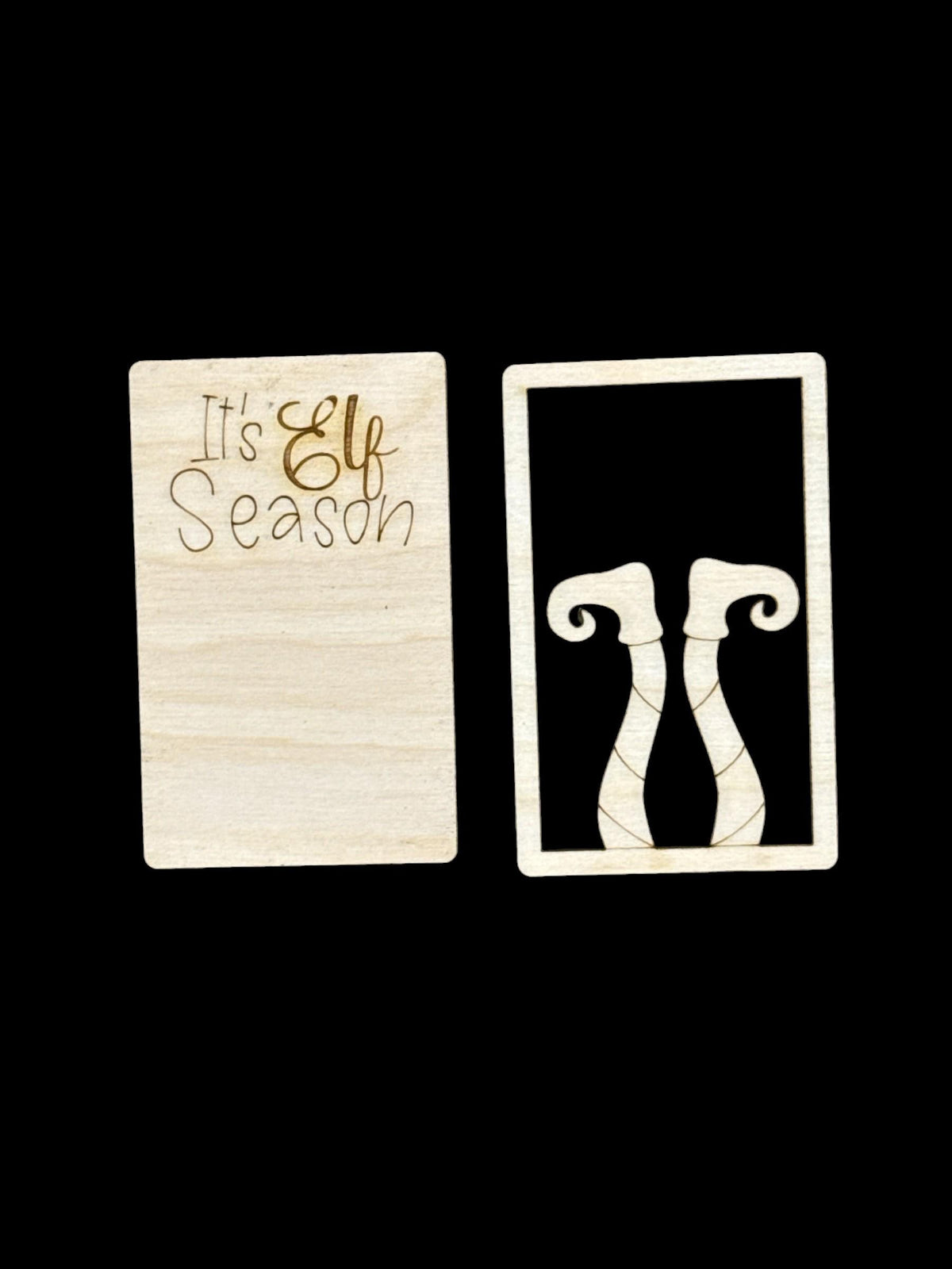 DIY Tis the Season Magnet, Unfinished