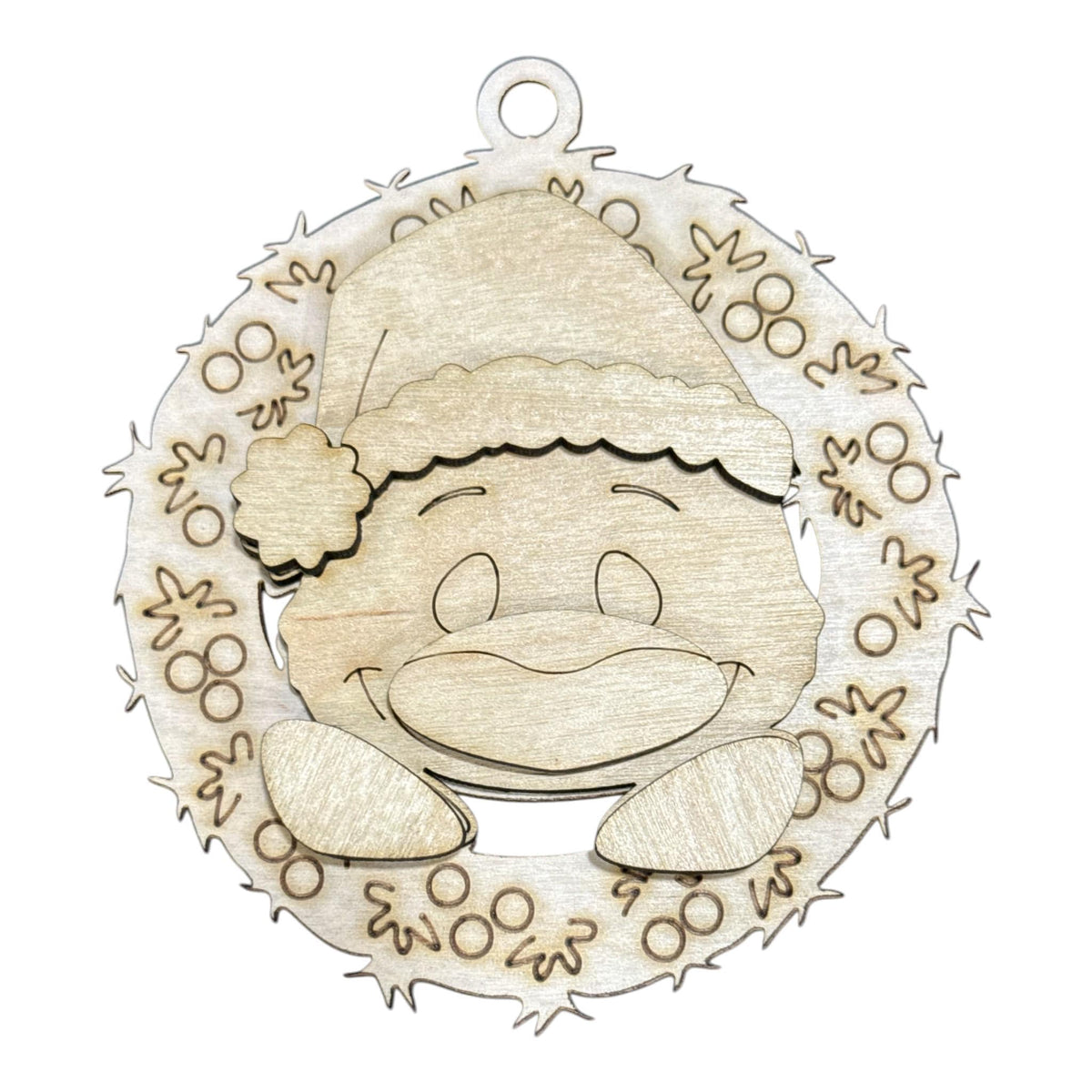 DIY Wreath Animals Ornament: Unfinished