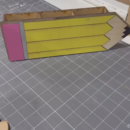 DIY Teacher Classroom, Teacher Classroom, Teacher Pen Holder, Teacher, Daycare, Unfinished