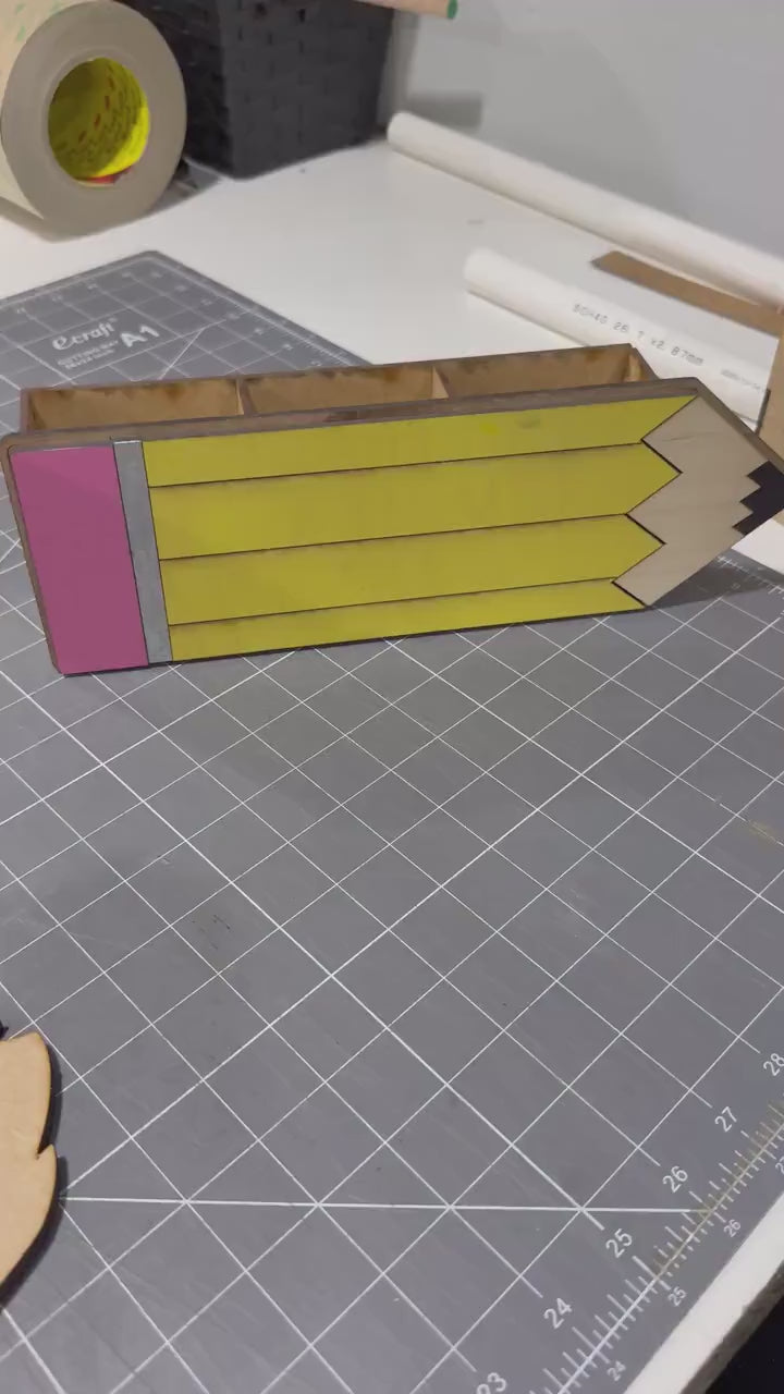 DIY Teacher Classroom, Teacher Classroom, Teacher Pen Holder, Teacher, Daycare, Unfinished