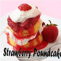 Strawberry Pound Cake