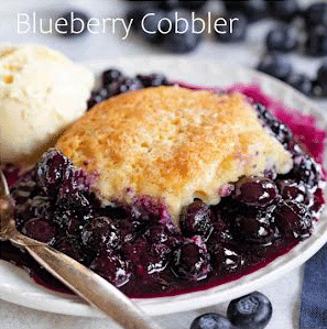 Blueberry Cobbler