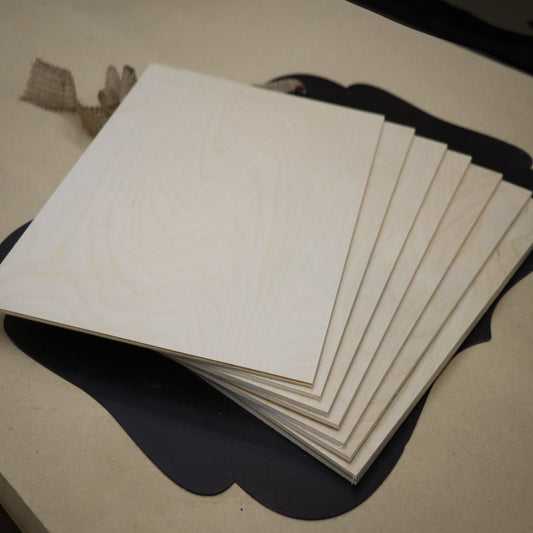 1/8" Baltic Birch Wood / Birch Plywood Glowforge Plywood- Laser Ready