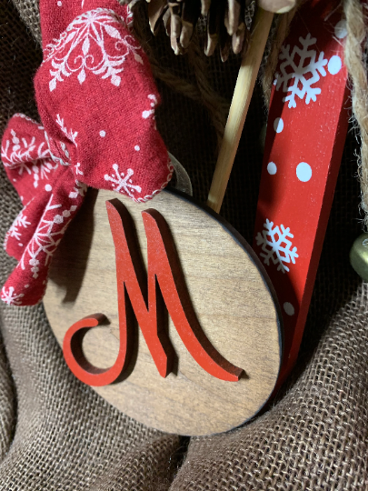 Personalized Initial Ornaments