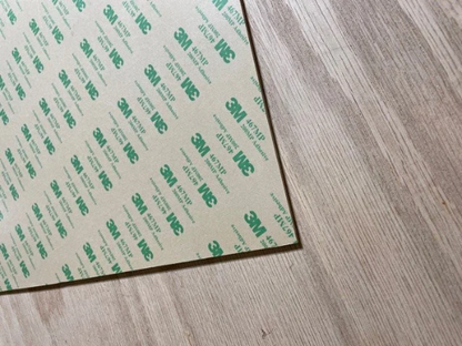 3M Adhesive Backed 3mm (1/8”) MDF for Laser Cutting, CNC, Sign Making 12”x 20” Glowforge Size