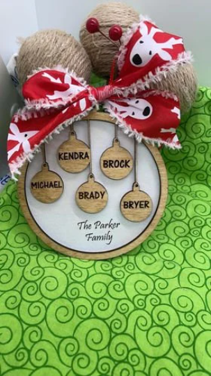 Family Ornament (up to 7)