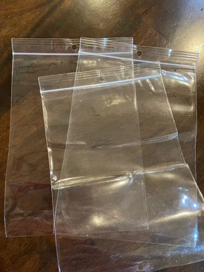 Polypropylene Bags / Crystal Clear Polypropylene / Bags for food / bags for Ornaments / Freshie Bags