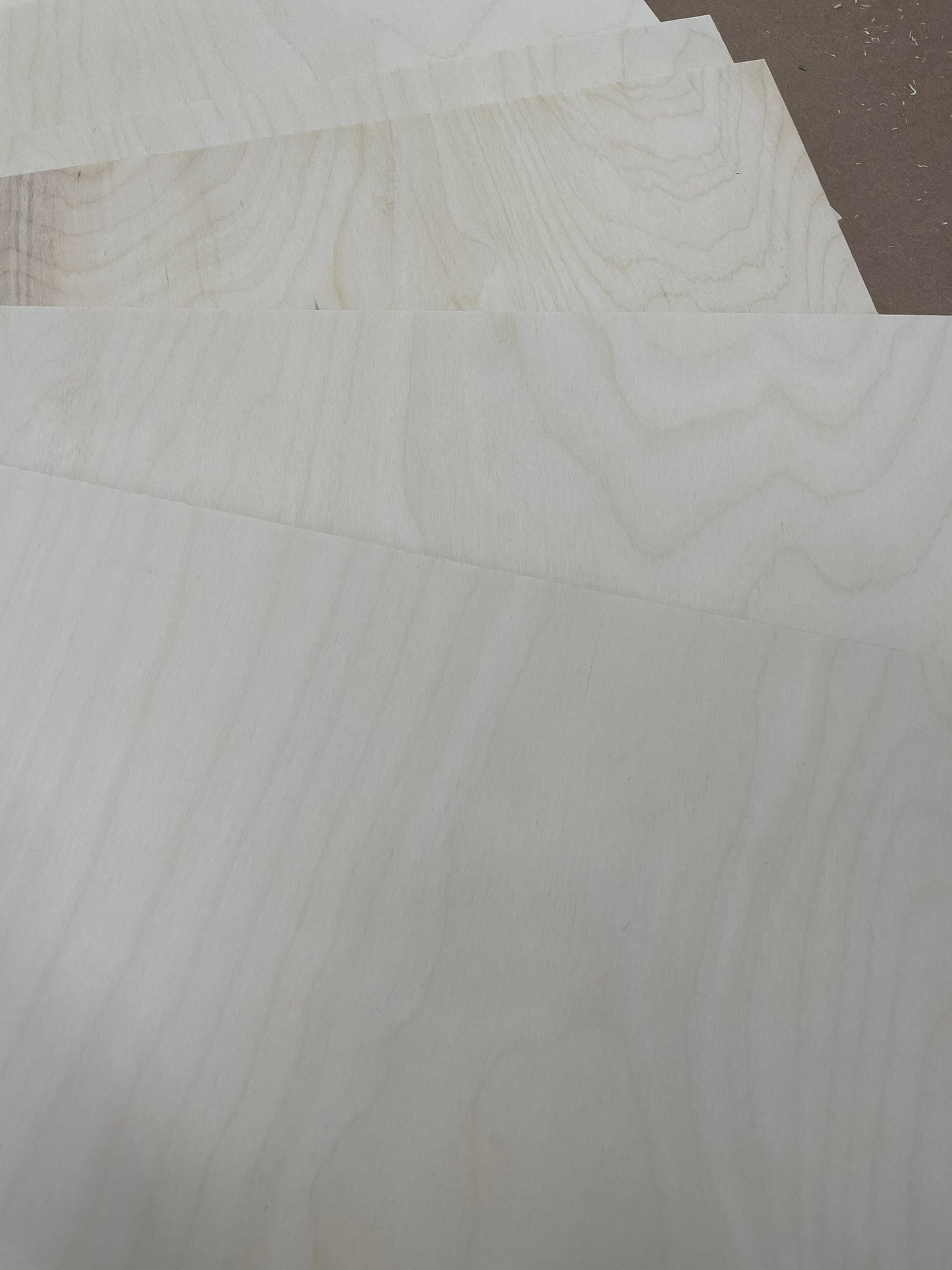 1/8" Baltic Birch Wood / Birch Plywood Glowforge Plywood- Laser Ready